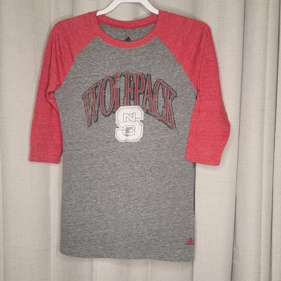 Womens NC State Ringer Tee Medium - Picture 1 of 2